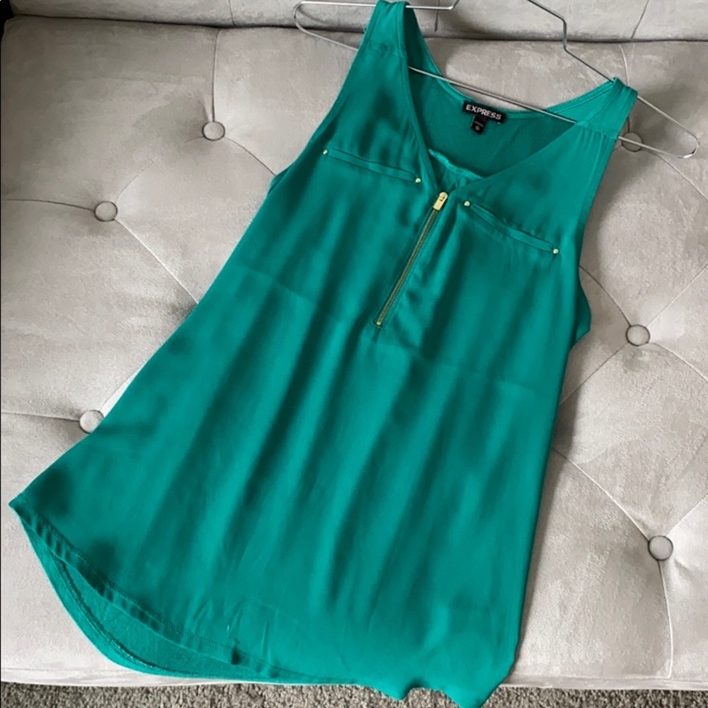 Express Tank Top 💚💛 - Picture 6 of 6